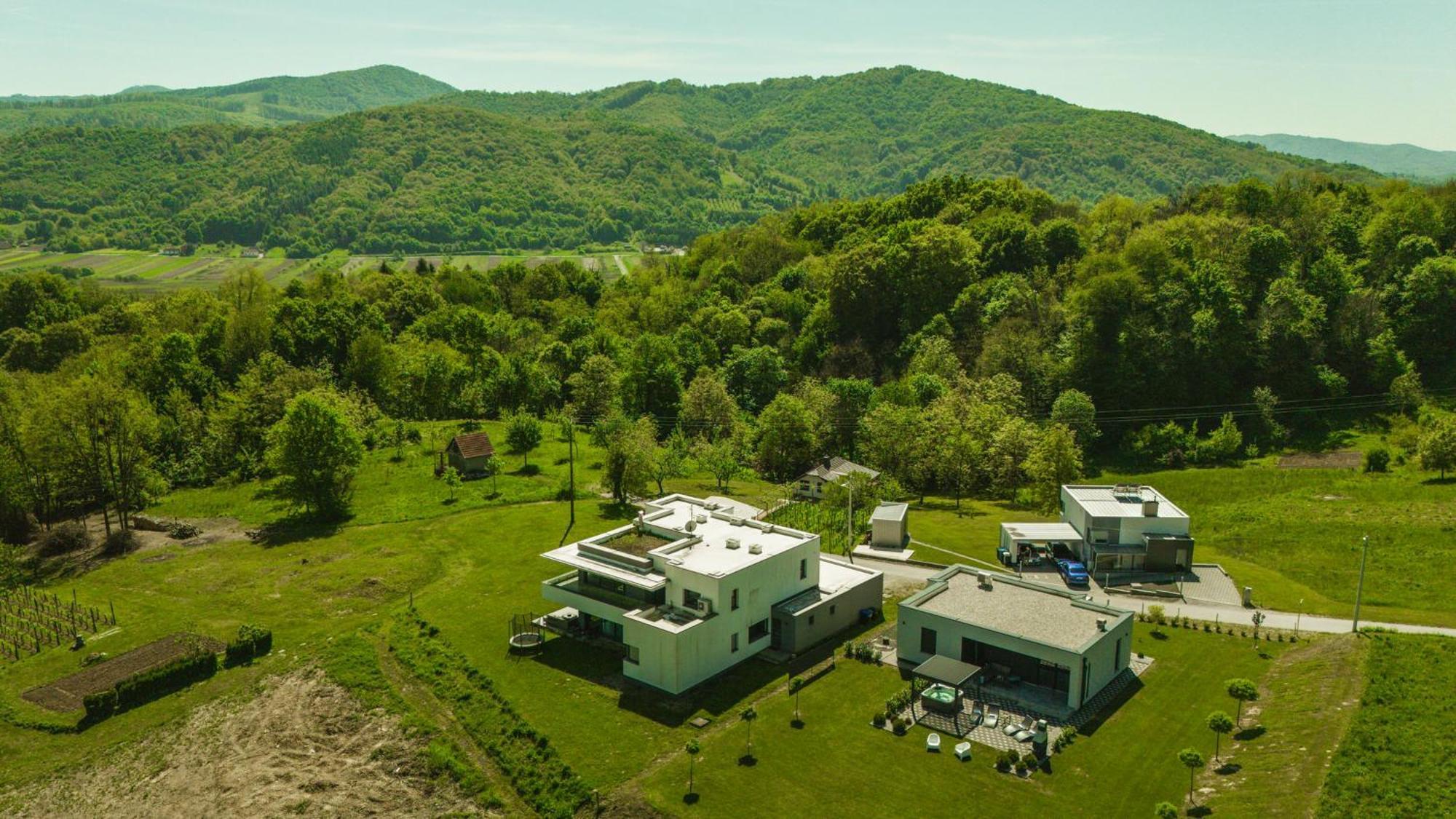 K Relax Place, Varazdinske Toplice, Modern Home With Sauna, Jacuzzi, Wifi Bagian luar foto