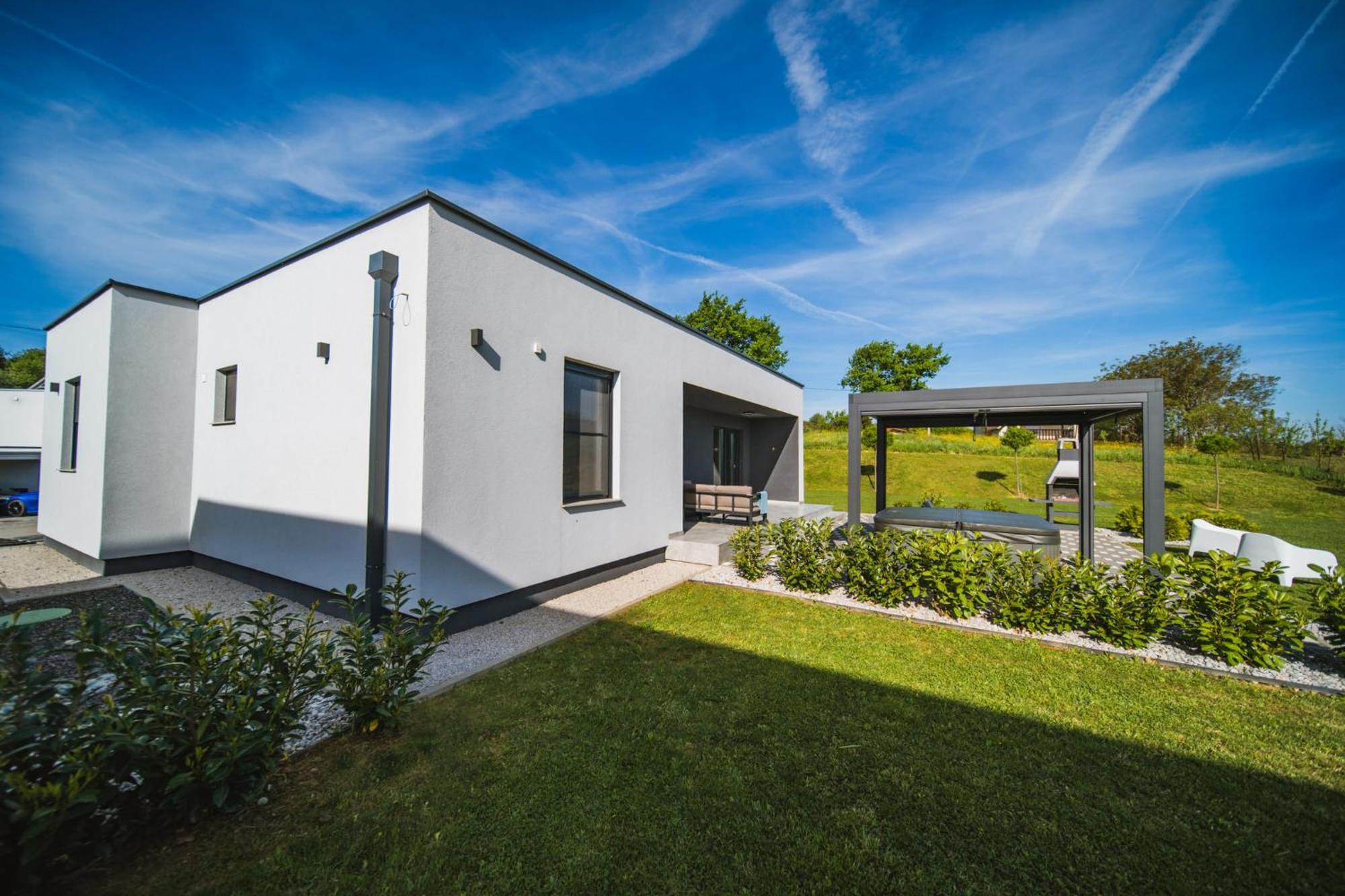 K Relax Place, Varazdinske Toplice, Modern Home With Sauna, Jacuzzi, Wifi Bagian luar foto